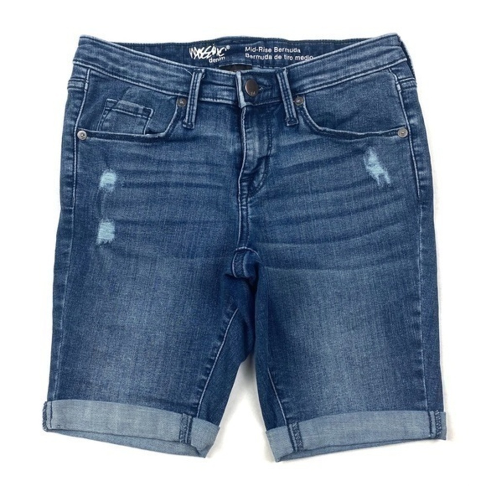 Mossimo‎ Power Stretch Distressed Bermuda Short